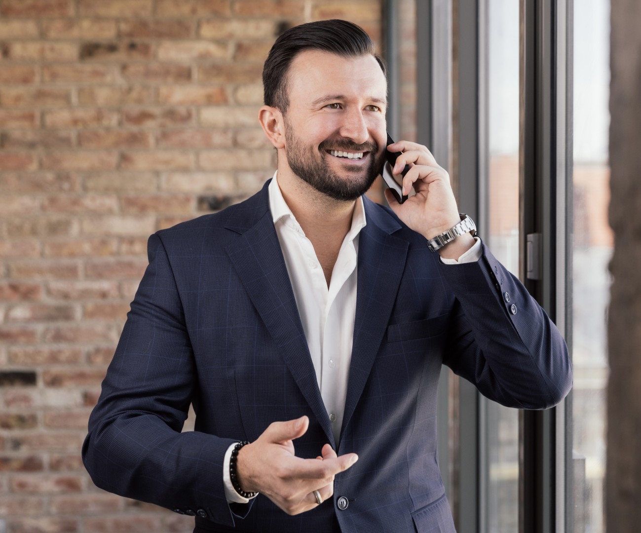 Gregor Weihs, telefoniert 2